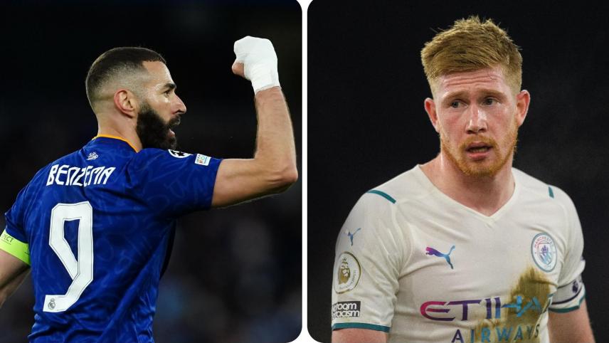 Benzema 4e, De Bruyne 6e, les meilleurs joueurs de la saison d’après WhoScored