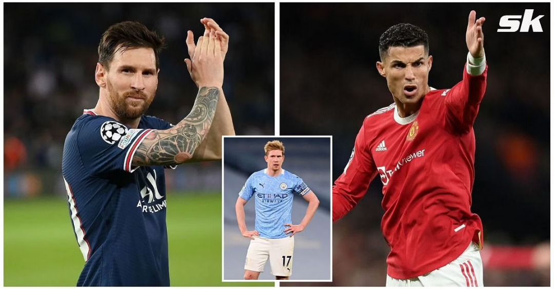 Ronaldo ou Messi ? De Bruyne choisit son coéquipier de rêve