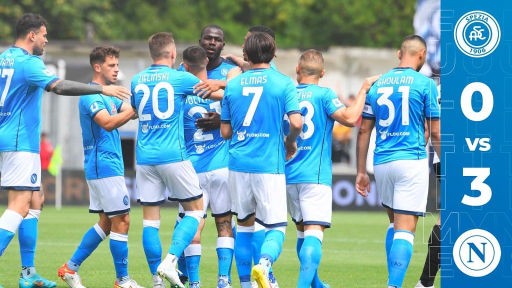 Série A : Le Napoli reçu 3/3 à Spezia et termine sur le podium