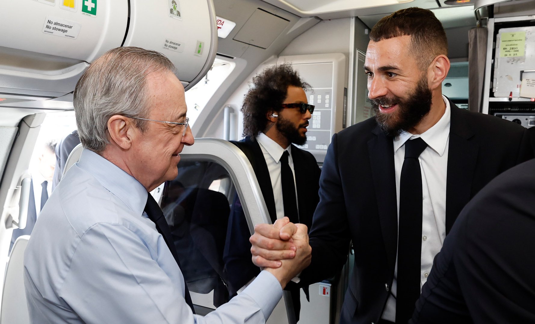 LDC : Les joueurs du Real Madrid sont arrivés à Paris