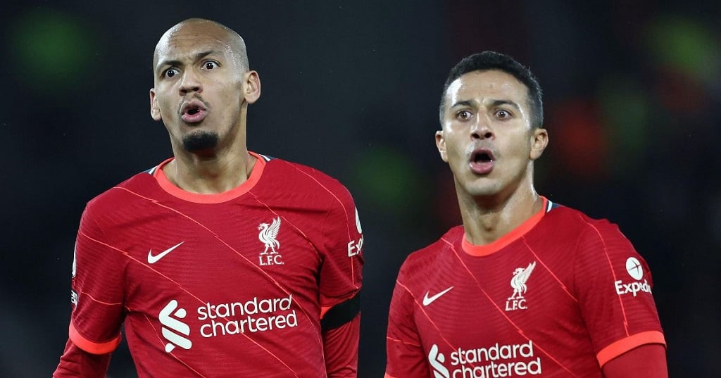 Fabinho Thiago Alcantara Liverpool