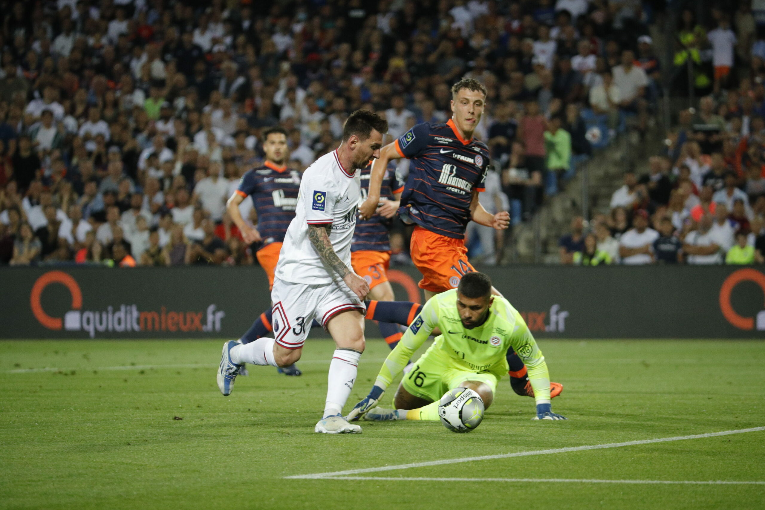 Le PSG se balade à Montpellier et réussit son dernier déplacement en Ligue 1 cette saison