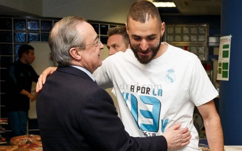 Karim Benzema rejoint les legendes du Real Madrid le cadeau de Florentino Perez
