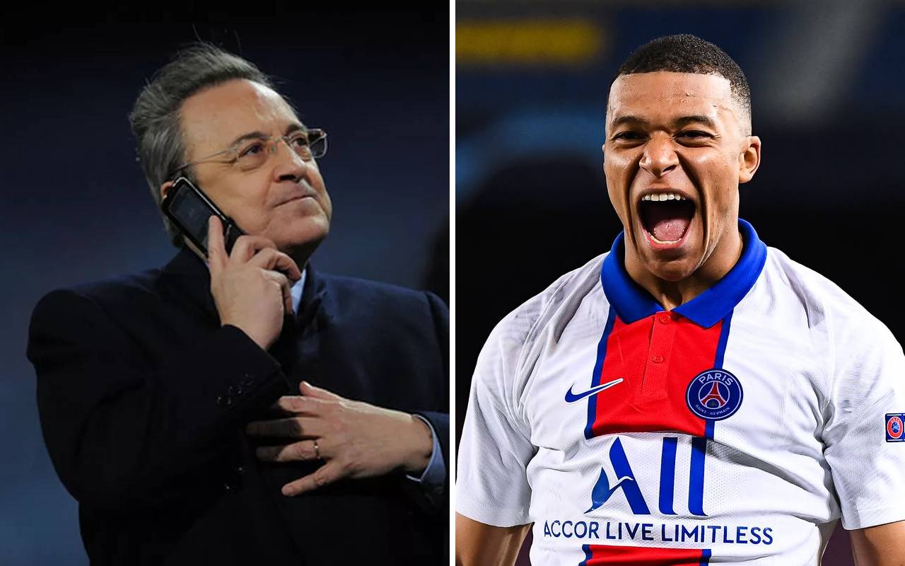 Kylian Mbappé toujours dans le viseur du Real Madrid ? Florentino Perez répond