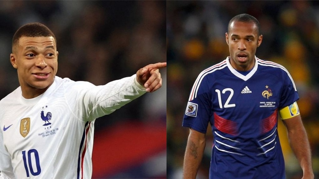 Mbappe Thierry Henry
