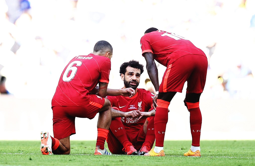 Blessé en Finale d’FA Cup, Salah répond sur sa présence ou non en finale de Champions League !