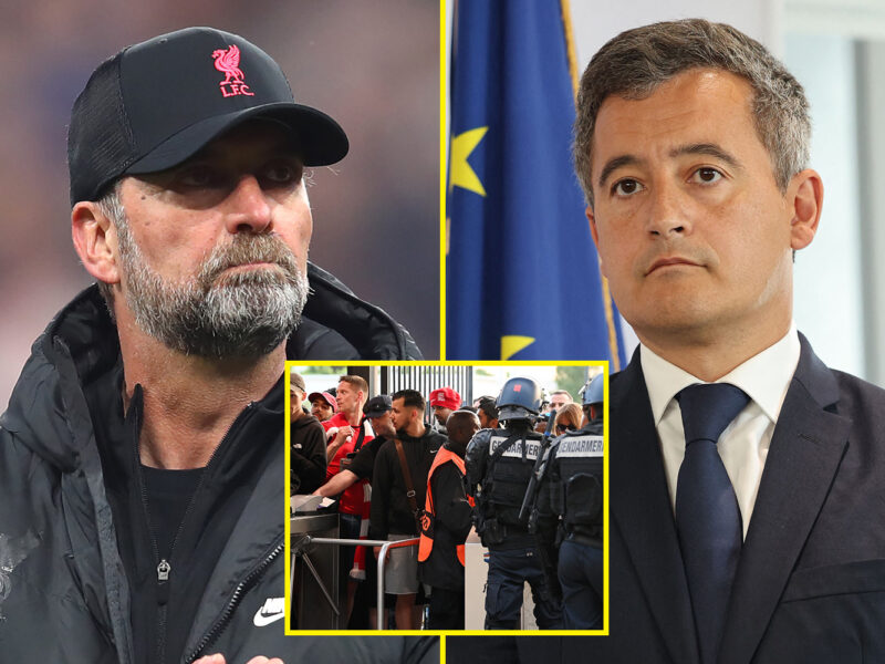 Le ministre français de l’Intérieur, Gerald Darmanin : Comment Klopp a demandé aux fans de Liverpool de voyager sans billets