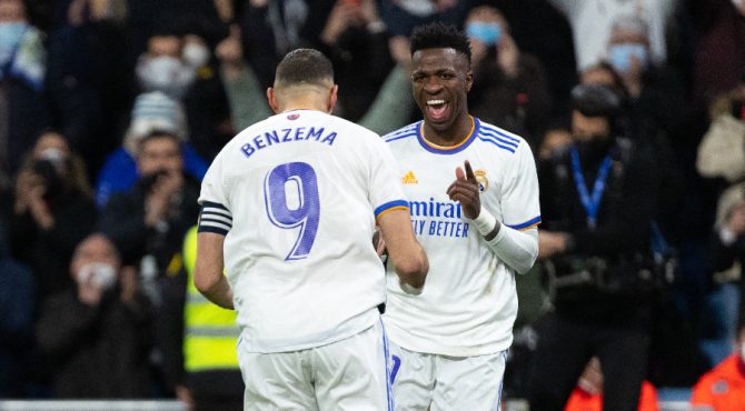 Le duo Vinicius – Benzema en attaque, le onze du Real Madrid face au Celtic