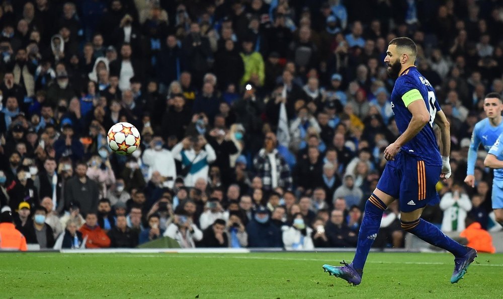 Karim Benzema revient sur sa panenka contre Manchester City