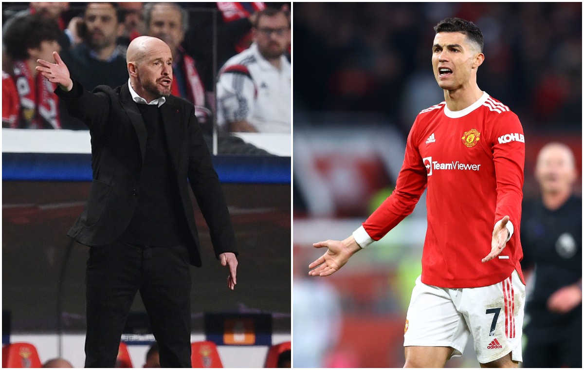 erik ten hag vs cristiano ronaldo