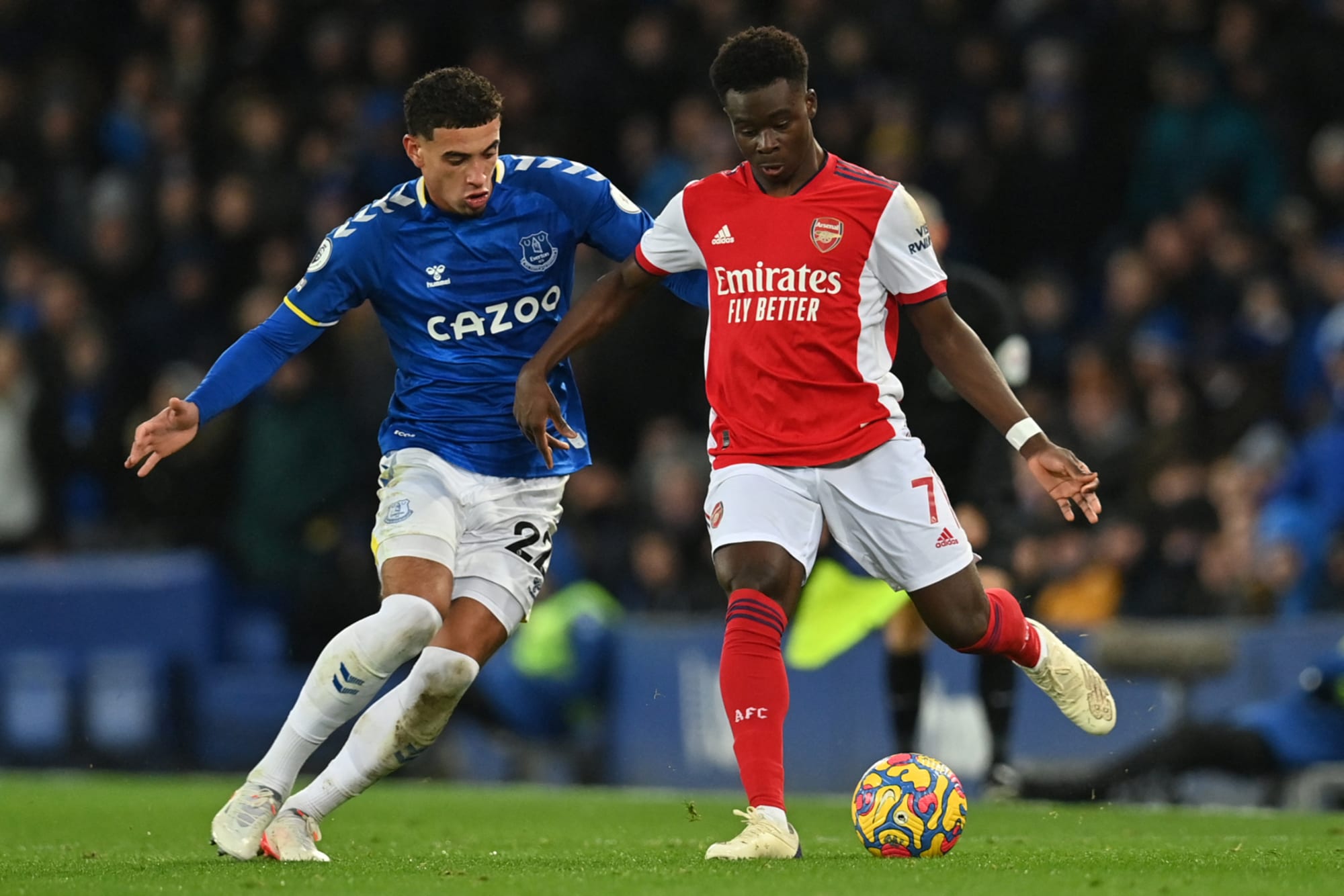 Arsenal – Everton : Les équipes officielles de départ