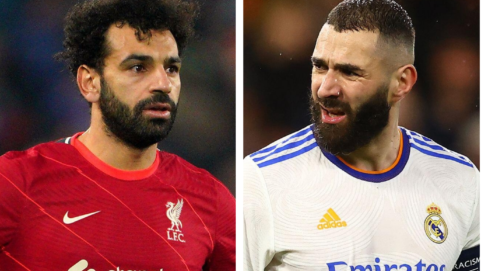 mo salah karim benzema collage