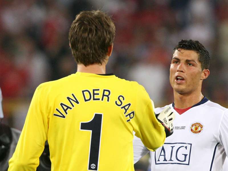 van der sar ronaldo