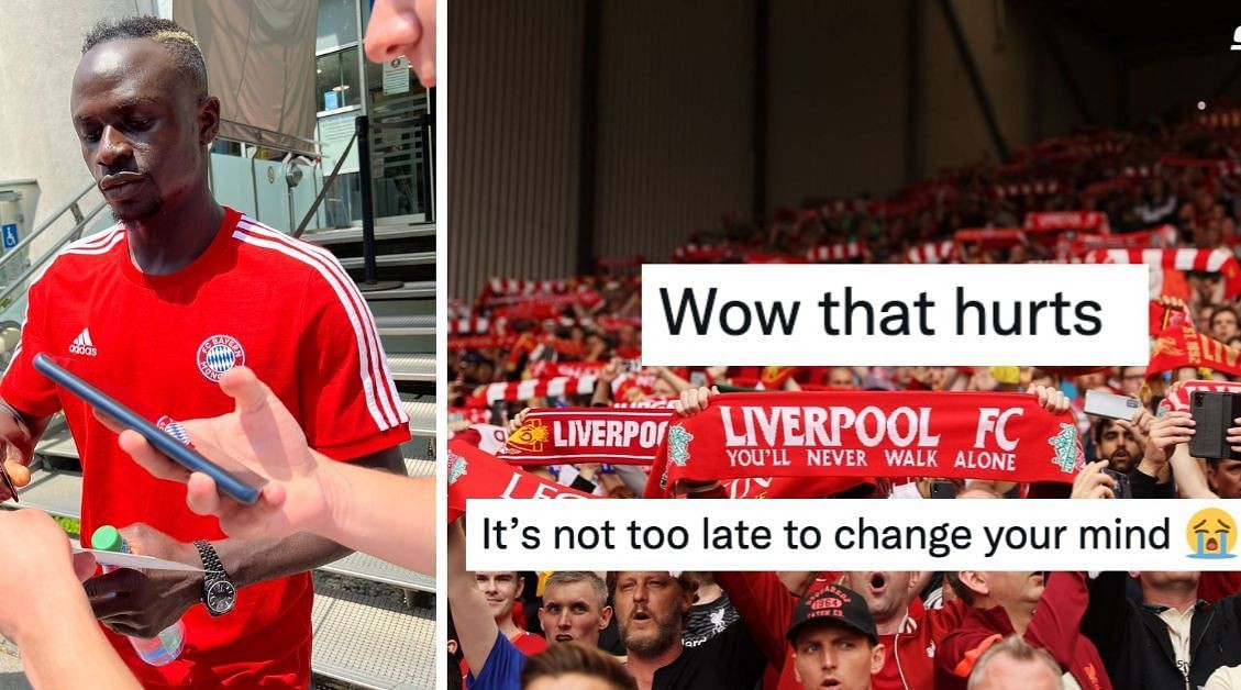 Les fans de Liverpool réagissent à la première image de Sadio Mane sous les couleurs du Bayern Munich