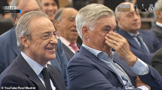 Ancelotti en larmes quand un joueur confirme son départ