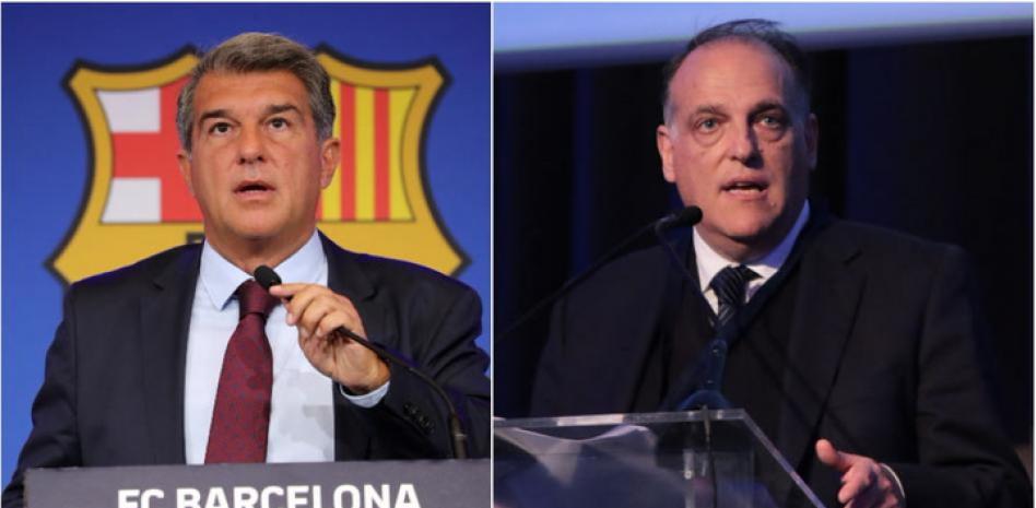 « Il n’a fait aucun changement au Barça » : Tebas critique Laporta