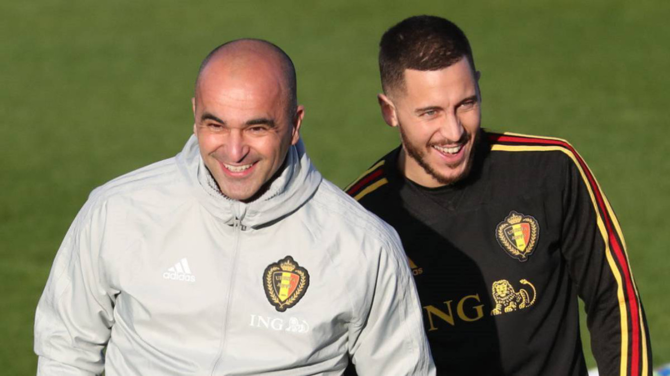 Roberto Martinez : «Hazard peut se relancer rapidement»