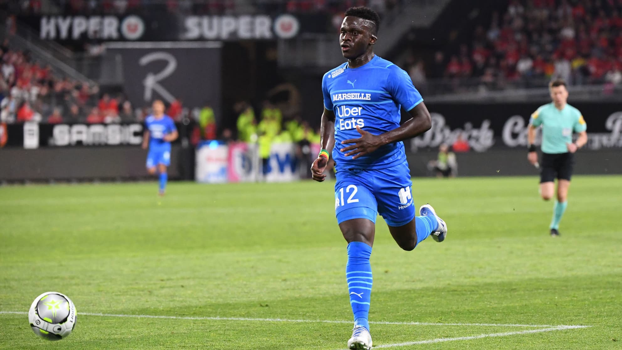 Bamba Dieng face a Rennes le 14 mai 2022 1435105