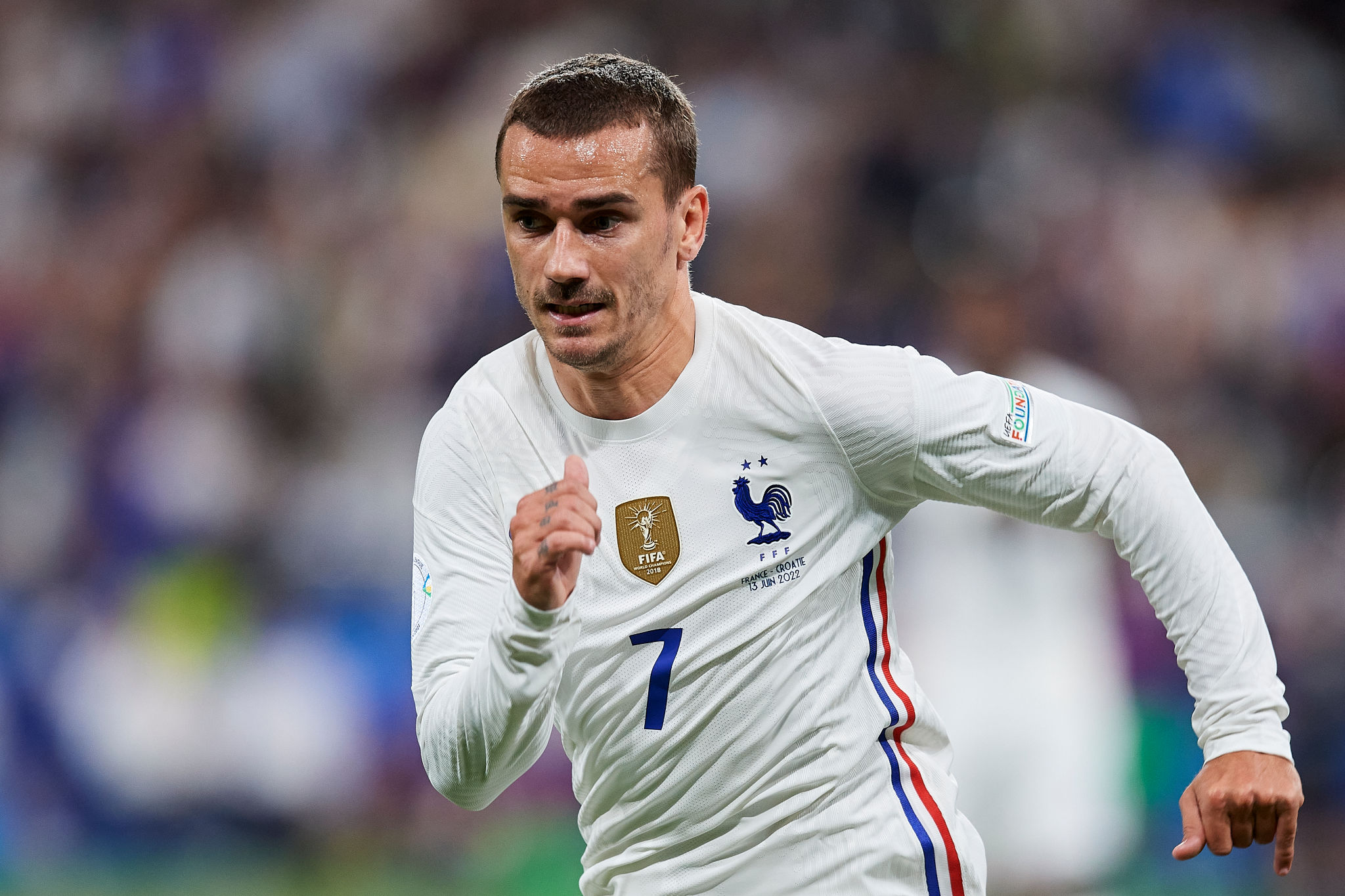 Griezmann : «Pourquoi j’aime le N°7 et je porte des maillots manches longues»