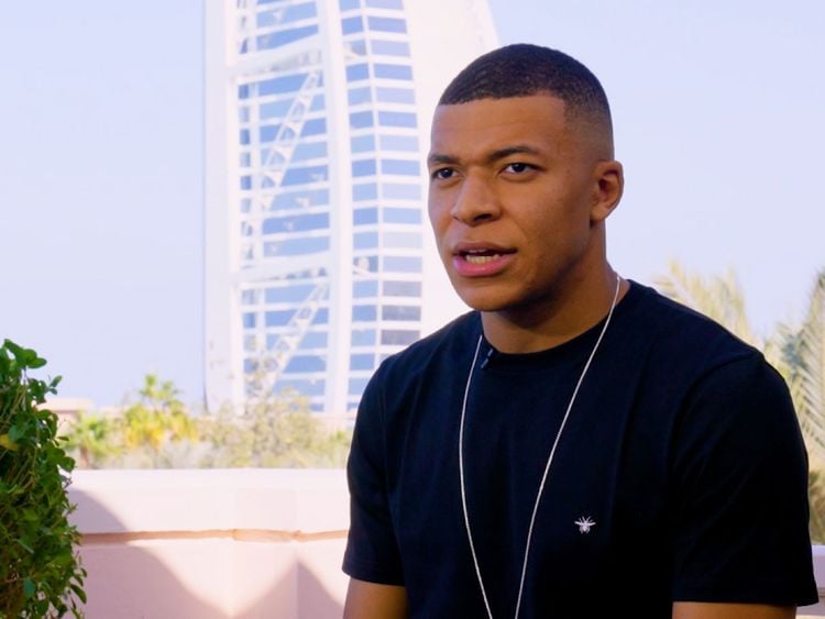 Kylian Mbappe speaking in Dubai 17e05501363 large