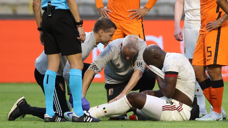 Sorti sur blessure face aux Pays-Bas, le verdict est tombé pour Romelu Lukaku