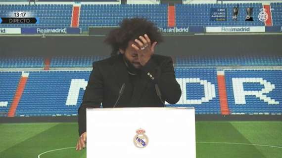 Real Madrid : Les larmes de Marcelo lors de sa cérémonie d’adieu