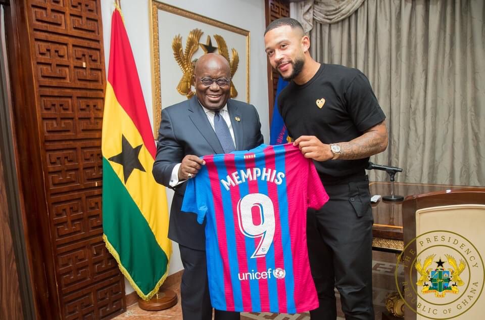 Memphis Depay veut investir dans le football ghanéen