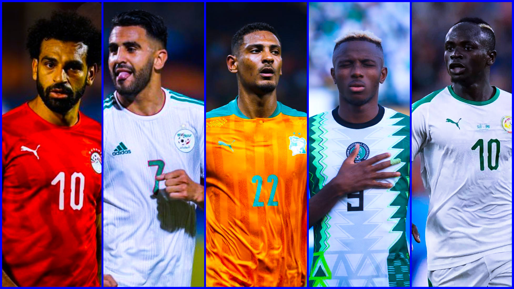 Mahrez 4è, Haller 8è, Mané, Salah…les 10 meilleurs joueurs africains du moment (FFT)
