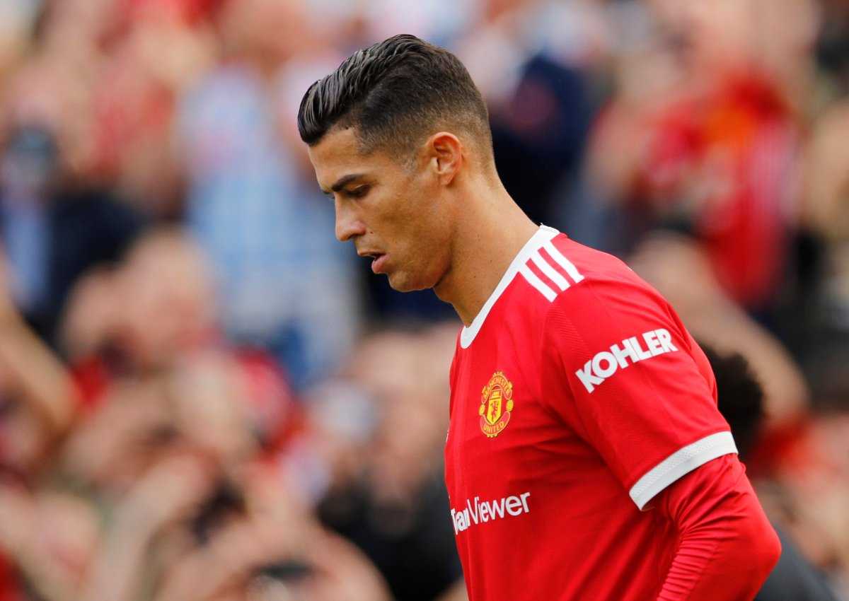 REGARDER Cristiano Ronaldo senerve de frustration alors que Manchester United