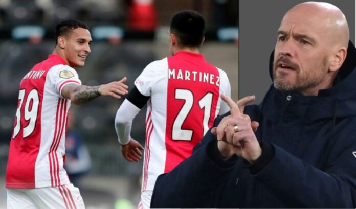 L’Ajax lance un avertissement fort à Man United concernant Antony et Martinez