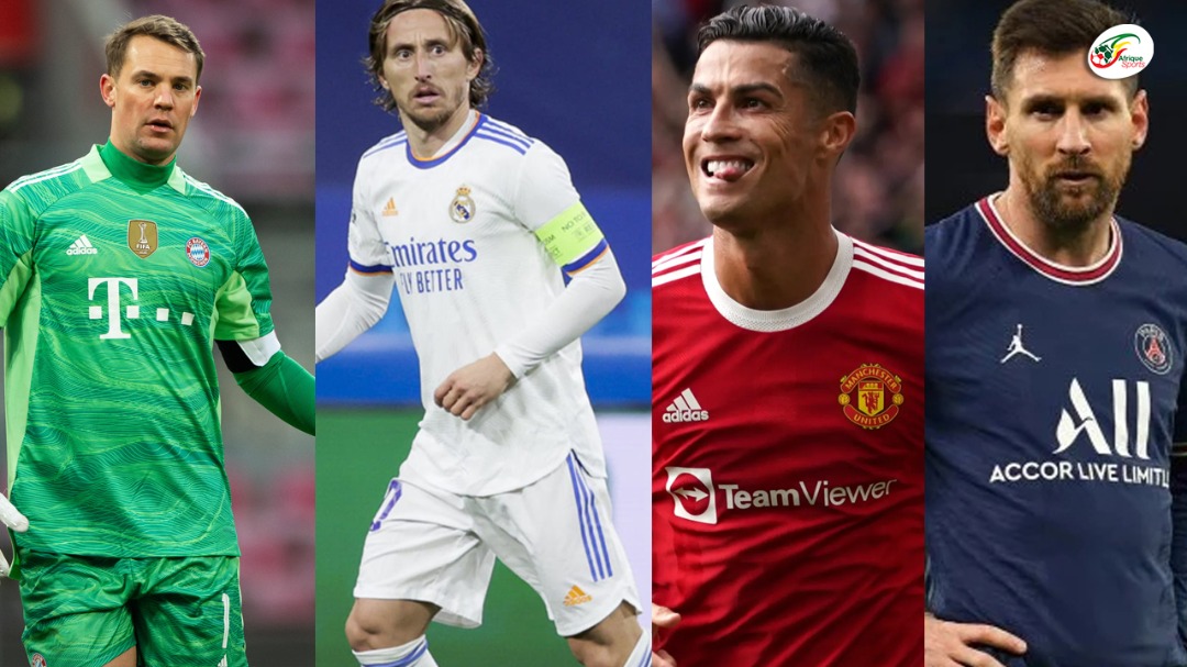 Neuer 3e, Modric 4e, Ronaldo, Messi…les 10 vétérans les plus chers au monde