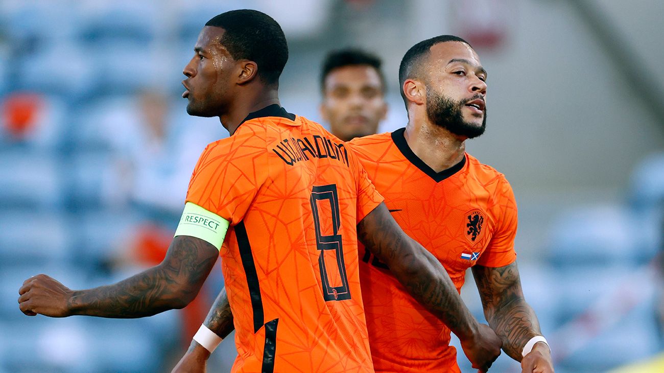 depay wijnaldum holanda