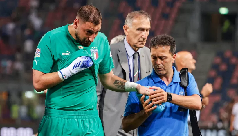 « Pour ce maillot, on peut même jouer sans… », les mots fort de Donnarumma après sa blessure avec l’Italie