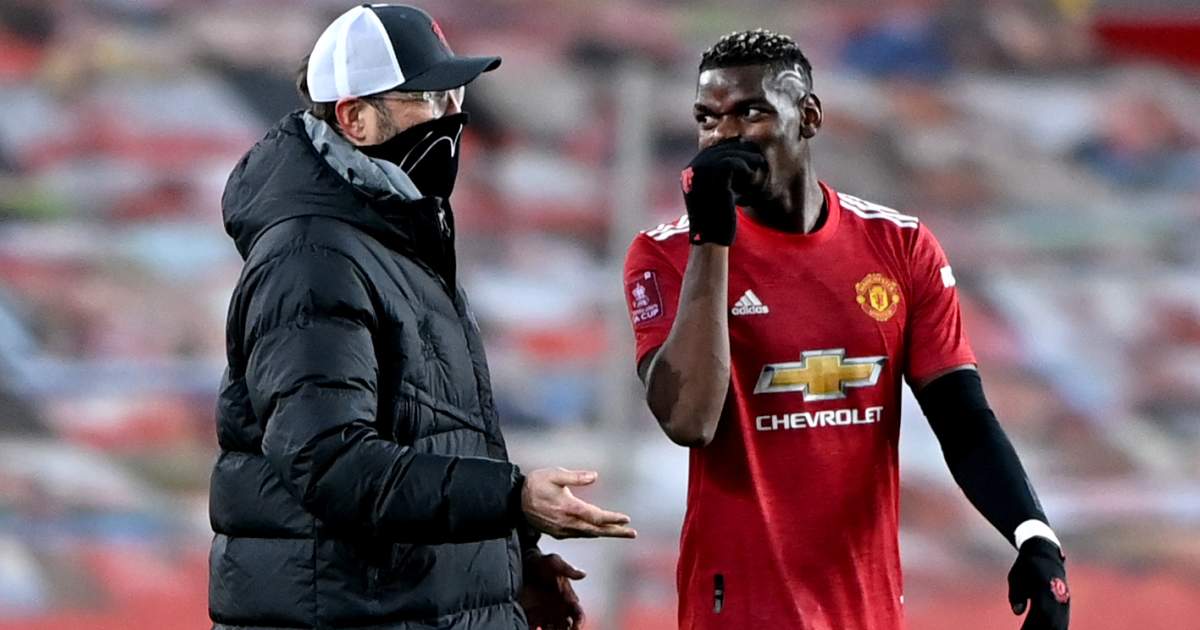 klopp pogba man utd liverpool