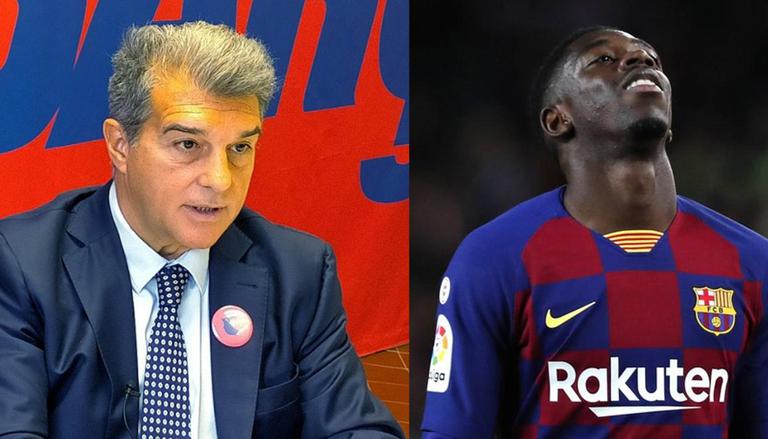 Joan Laporta fait le point sur la situation du contrat de Dembele