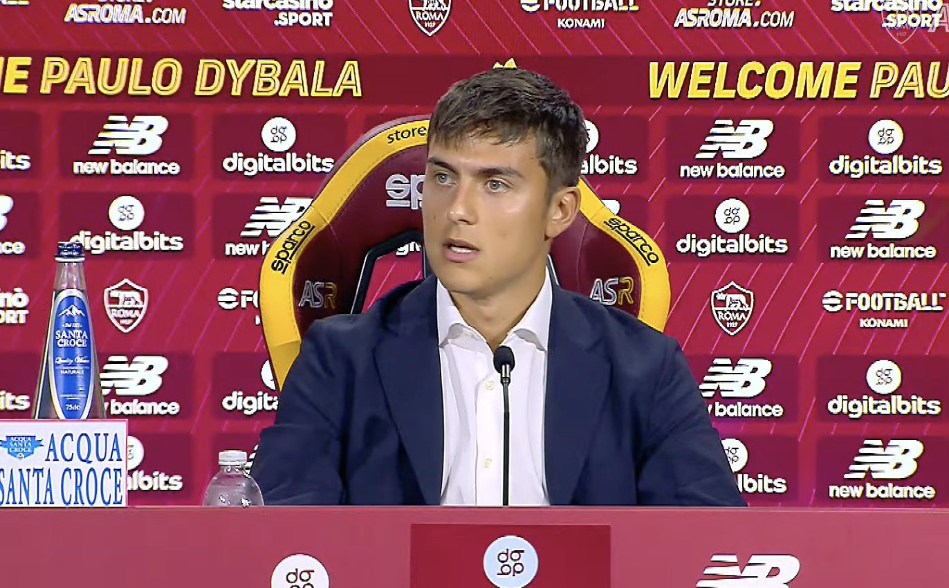 « C’est la première chose que je leur ai demandé », Dybala justifie son arrivée à la Roma