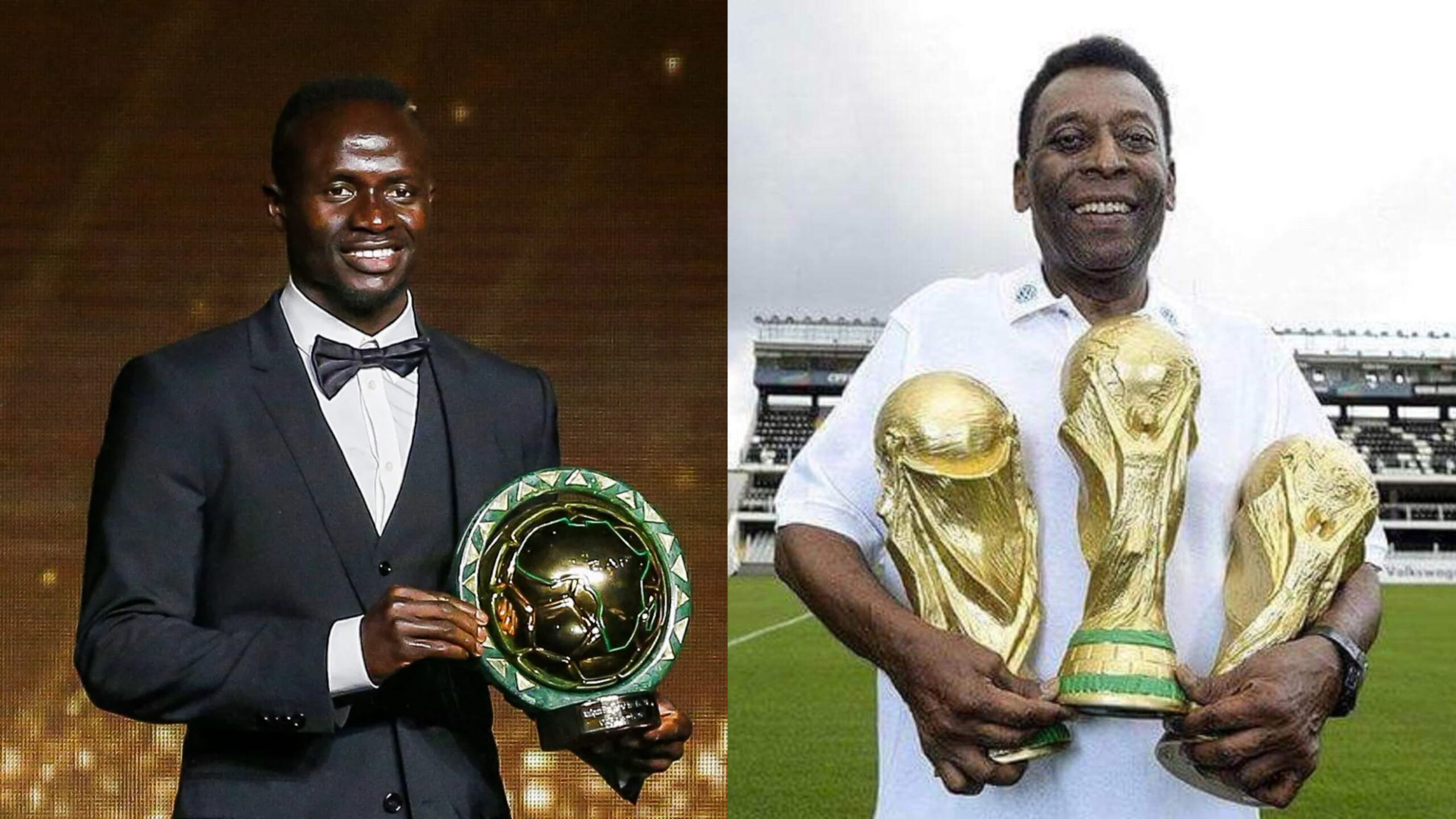 Le Roi Pelé à Sadio Mané : «Tu as déjà conquis des fans du monde entier»