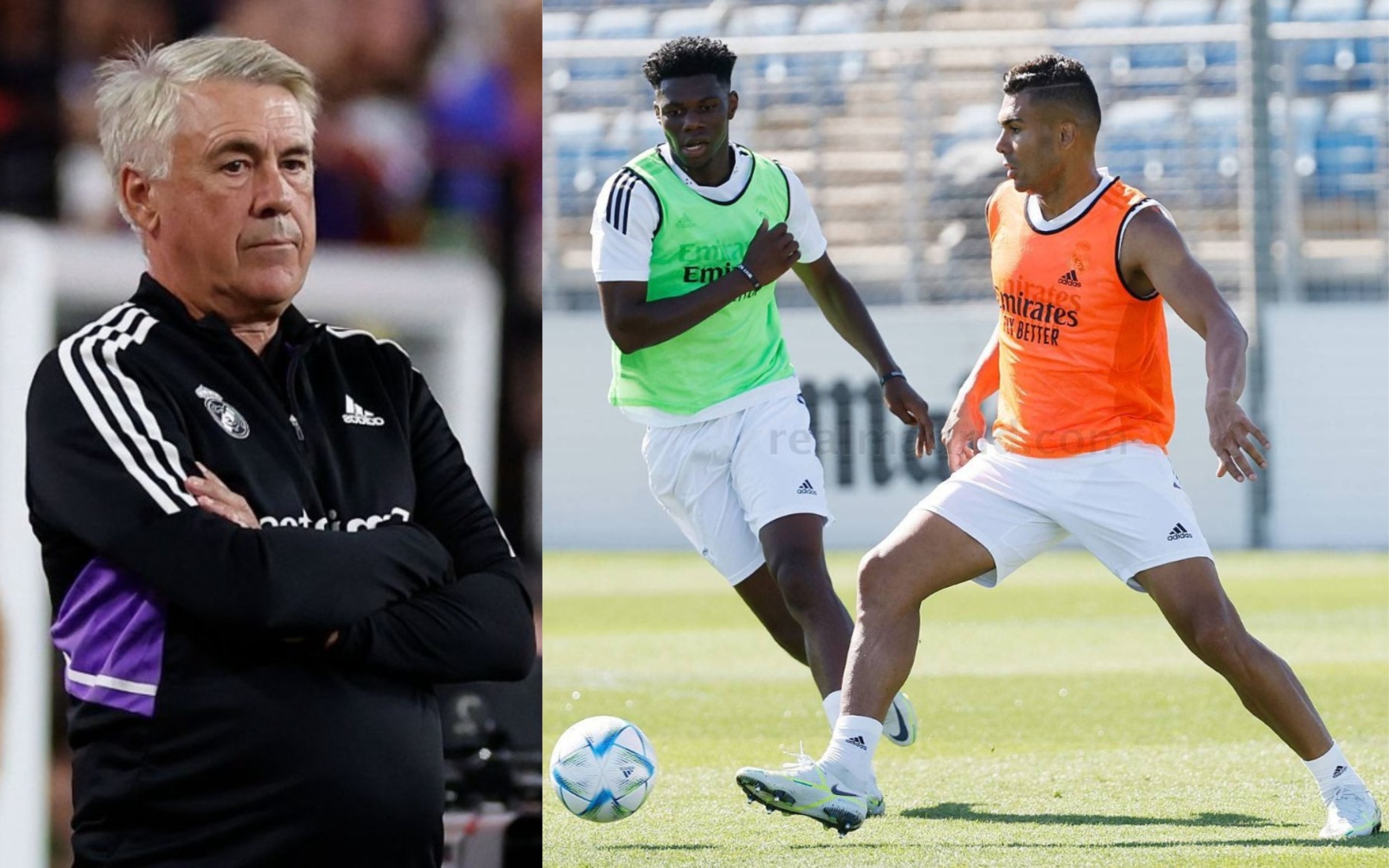 Carlo Ancelotti : «C’est la différence entre Tchouaméni et Casemiro»