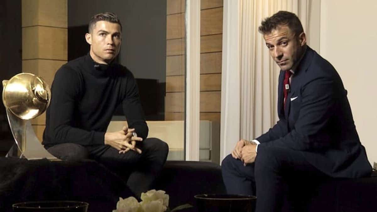Cristiano Ronaldo y Del Piero 1920 2