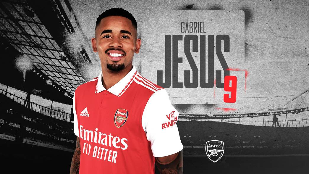 OFFICIEL : Gabriel Jesus signe à Arsenal