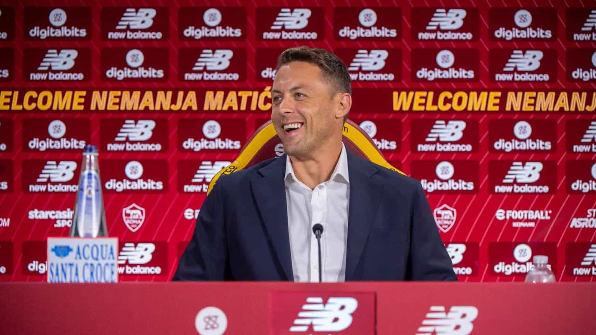 Nemanja Matic : «En rejoignant Mourinho à la Roma, je veux battre le record de Lampard»