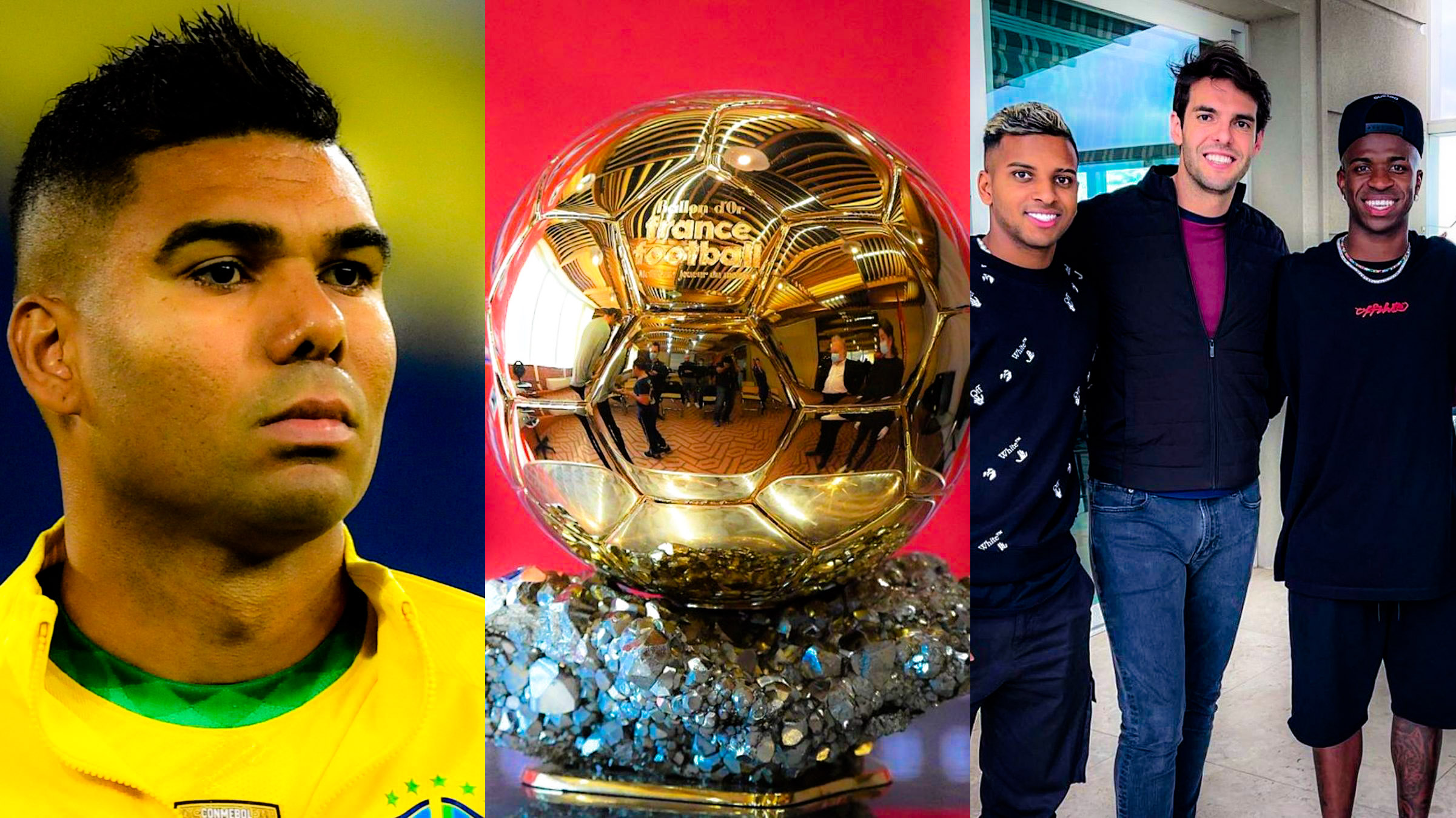 Casémiro écarte Vinicius et Rodrygo : «Il sera le 1er Brésilien ballon d’or depuis Kaká»