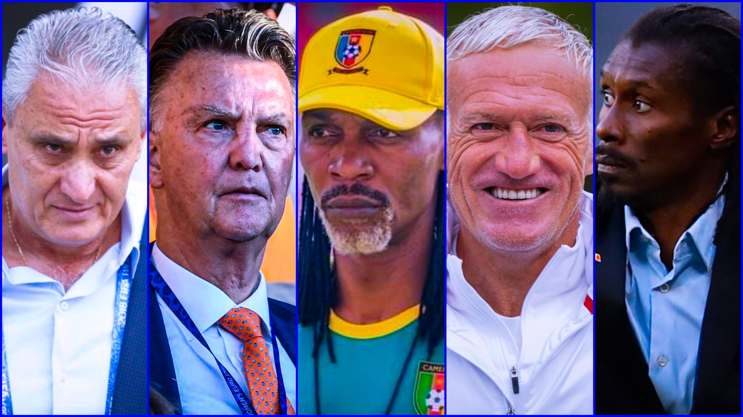 Deschamps 3è, Van Gaal 6è, les sélectionneurs les mieux payés de la Coupe du monde 2022