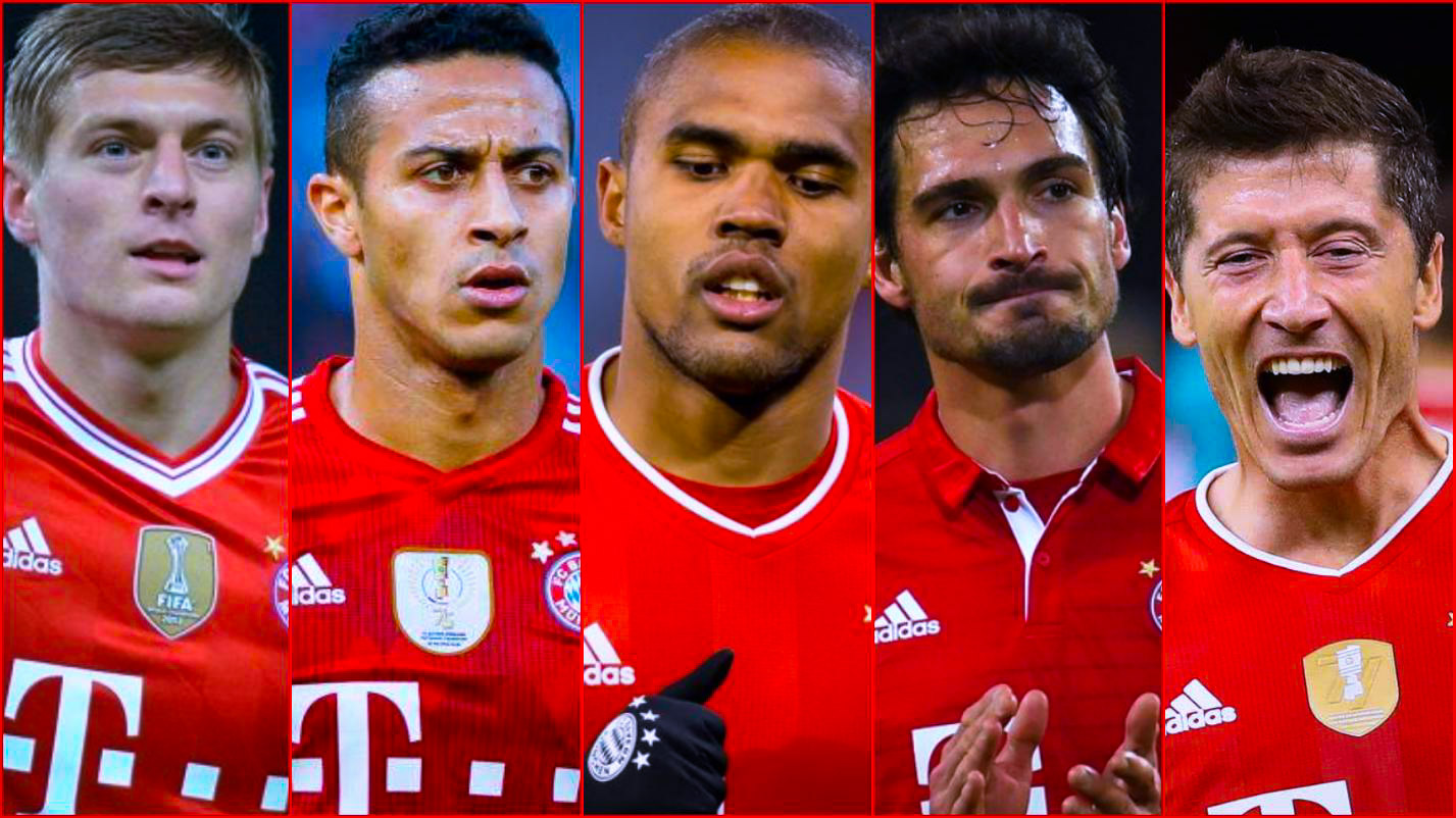 Kroos 4è, Alcantara 6è, Lewandowski, les meilleures ventes de l’histoire du Bayern