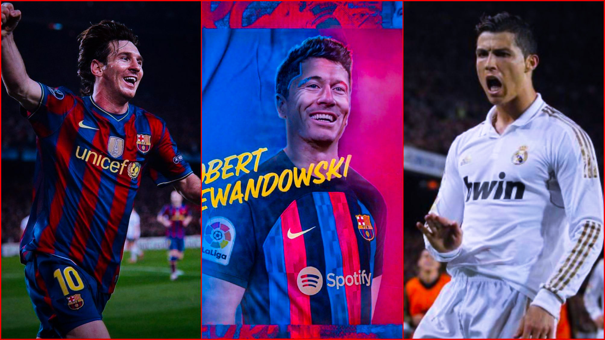 Lewandowski n’a pas hésité entre Ronaldo et Messi : «C’est le meilleur de tous les temps»