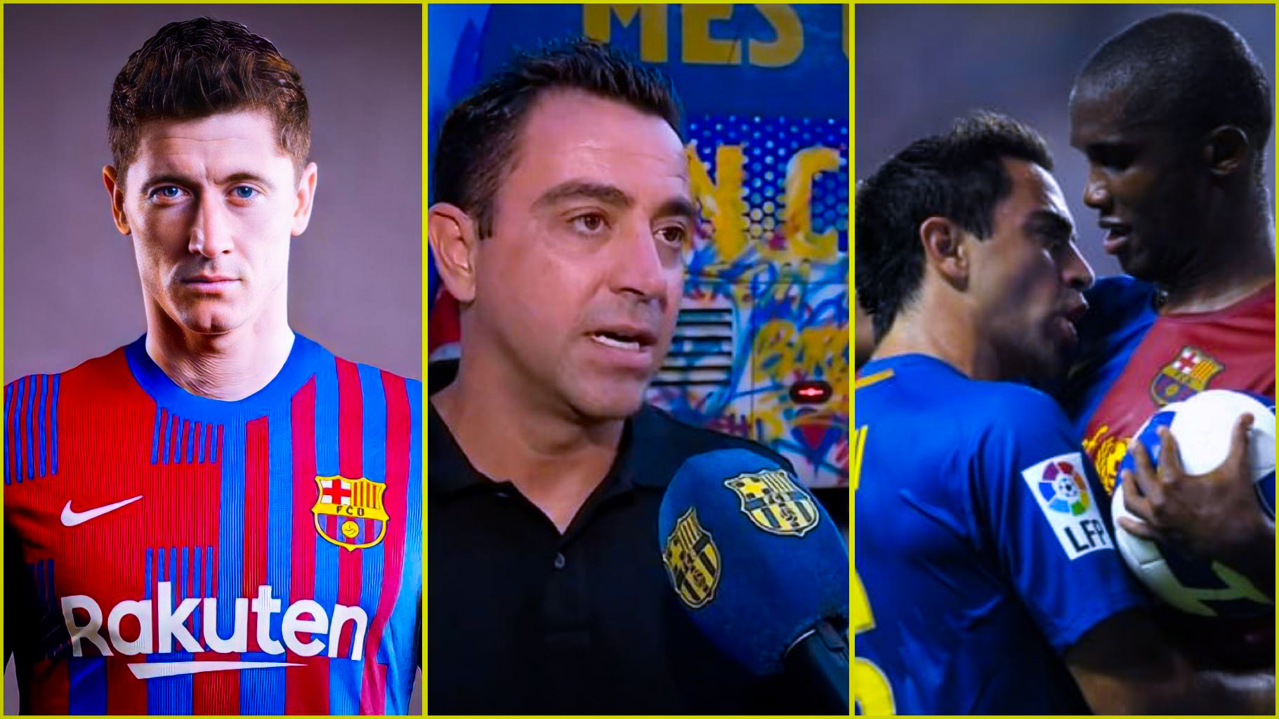 Lewandowski doit s’inspirer de ces 3 buteurs légendaires du Barça selon Xavi Hernández