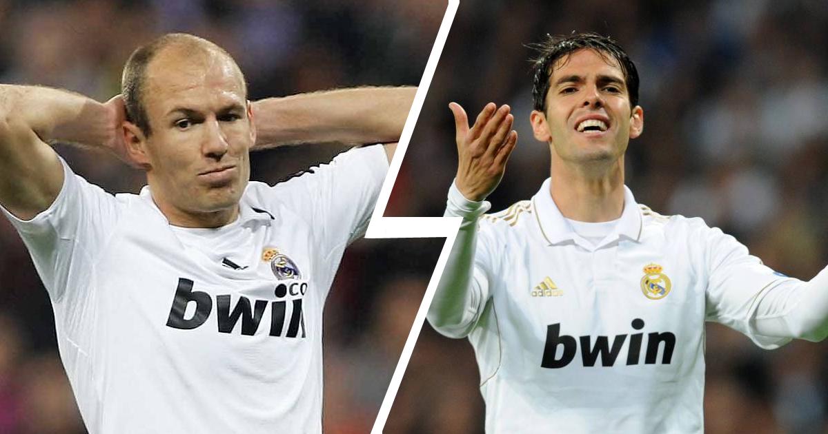 Robben, Kaka… les 5 joueurs de classe mondiale qui regrettent d’avoir rejoint le Real Madrid