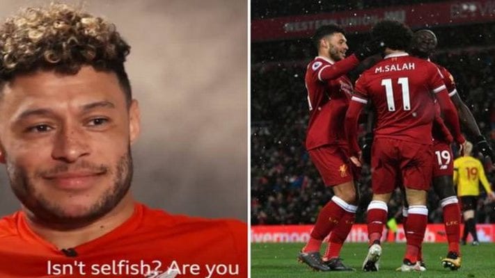 Alex Oxlade-Chamberlain fait une prédiction sur Mo Salah