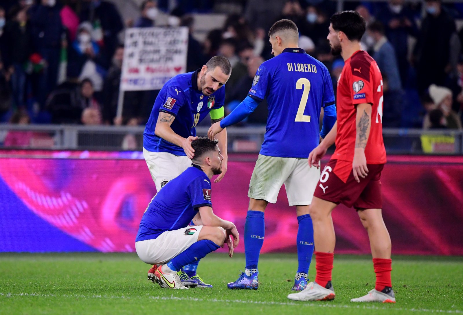 jorginho bonucci di lorenzo italy