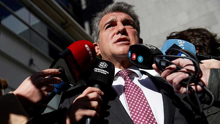 « Nous voulons faire une équipe compétitive », Laporta annonce la couleur pour la suite du mercato